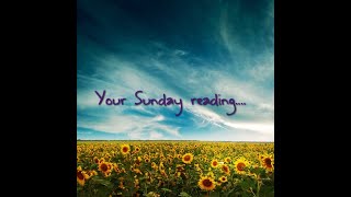 Sunday Reading--Come Up From the Field Father