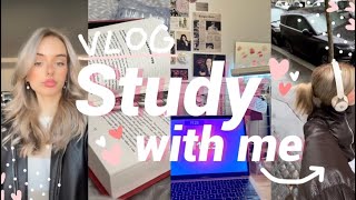 Study Vlog : une semaine productive au lycée avec moi ☕️🌷📚📓