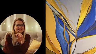 how to make abstract painting #abstractwork#abstractgold its amazınold