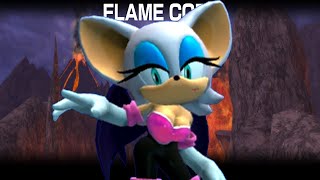 SONIC THE HEDGEHOG (2006) ~ PART 401: Rouge in Silver's Flame Core