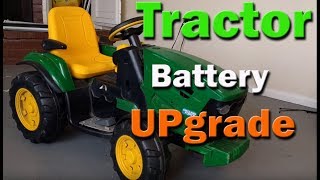 Upgrade Your Peg Perego John Deere Tractor Battery Easily