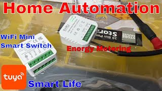 How Setup Tuya Smart Life Mini Switch Relay & Energy Monitor Clamp CT