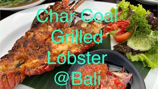 Char Coal Grilled Lobster street food in Bali | Indonesia Food | Indonesia 🇮🇩