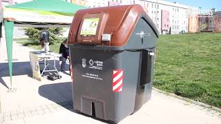 Instalan el quinto contenedor de Getafe para convertir los residuos en compost