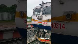 Panvel superfast express,Gangakher parbhani. Diesel locomotive