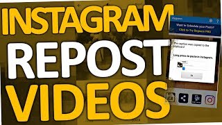 How to post other peoples videos on Instagram (Repost | Android)