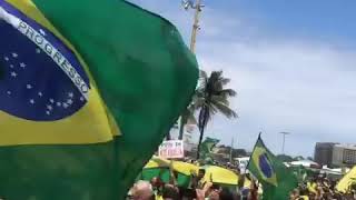 Copacabana-RJ, pró Bolsonaro.