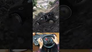 Indian Mahindra Scorpio Crash Test | Logitech G29 Gameplay | Round 1 | #shorts