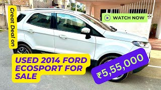 Used 2014 Ford EcoSport for Sale   Only 85,000 km! only ₹5 55 lakhs