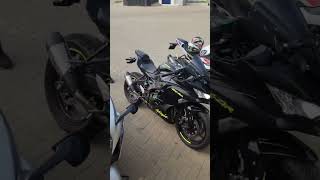 ninja zx4r 🥰🫂 400 cc bike 🔥😻 inline 4 🔥😻 new madal bike 😍😻 super bike sound 🔥🥰