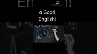 Learning Good English