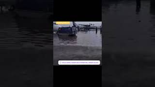 Water logged in Kolkata Airport. #aviation #flight #airport #crew #cabincrew #news #aviationlovers