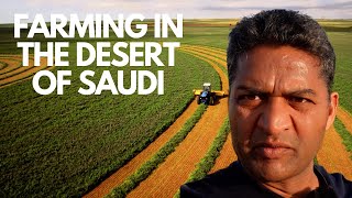 Saudi Turning Desert into farm land | Farming in the desert