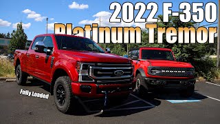 Taking Delivery of a LOADED 2022 F-350 Platinum Tremor