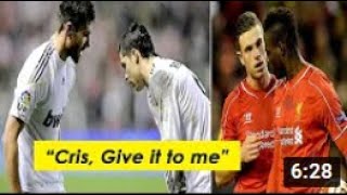 Players fight over taking a Penalty ● Ronaldo, Balotelli, Frank Lampard