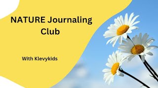 Nature Journaling Club educational fun at the library