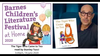 BCLF2020 At Home - The Tiger Who Came To Tea read by Stanley Tucci