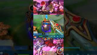 PERSONAGEM ROUBADA? MOBILE LEGENDS MELHORES JOGADAS HIGHLIGHTS SAVAGE MOMENT #SHORTS