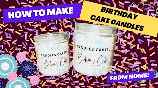 How to Make Birthday Cake Candles