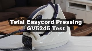 Tefal GV5245 Easycord Pressing Test