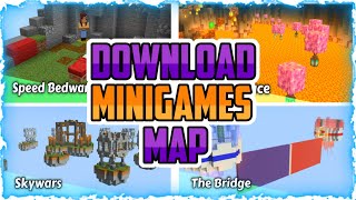 How to download minigames map for minecraft