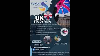 #UK #Study Visa #Study Abroad #SADAAT Student Consultancy