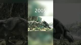 Evolution of King Kong vs T-Rex #Shorts #Evolution