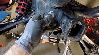 RZR Radius Rod Weld Bung Installation