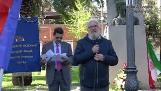 l'ANPI e la CGIL nella Villa di Foggia per la Festa della Liberazione