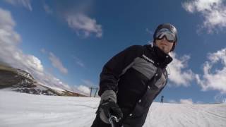 Snowboarding at Mt. Hotham, Australia September 13, 2016