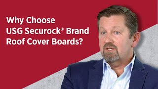 Why Choose USG Securock® Brand Roof Cover Boards? They’re the Strongest (and the Lightest) | FAQs