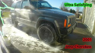 Ultra Satisfying Jeep Cherokee Interior And Exterior Cleaning