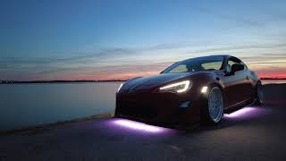 New side splitters & Underglow installed to the frs..