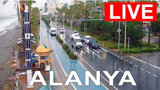 Alanya Live camera. Mahmutlar BEACH. Alanya Turkey 07.01.2024 #alanya #turkey #livestream #wether