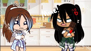 When you try to ask a friend for a some of their food||Gacha club||Skit|read description for more