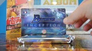 2016 Bowman Inception Box Break Review