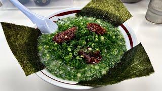 のりネギラーメン。もちろん大盛りだよ