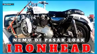 banyak yang jual sportster ironhead di pasar loak