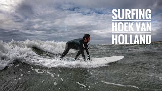 Surfing in Hoek van Holland