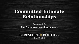 Committed Intimate Relationships