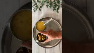 Lunch Thali | Daal | Choorma | Aloo Parwal | #youtubeshorts  #shorts #viral #ytshorts #lunchideas