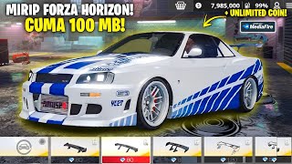 100 MB! Game Racing Open World Bisa Modif Mirip FORZA Horizon Map Luas Graffik HD 100% OFFLINE