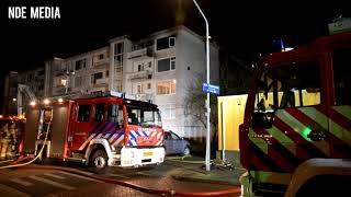 Uitslaande brand in flatwoning W H  Vliegenstraat Dordrecht - 5/1/2020