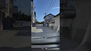 Malo je previše provirio. / He peeked a little too much. #dashcamcroatia #dashcam #caughtoncamera