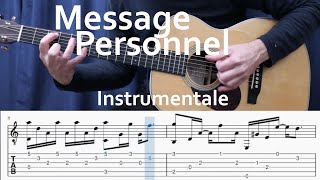 Françoise Hardy (Message Personnel | Fingerstyle | Play-along Tab)