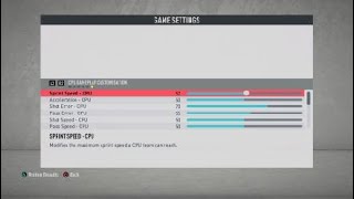 FIFA 20 Realistic Sliders Update Patch 1.24