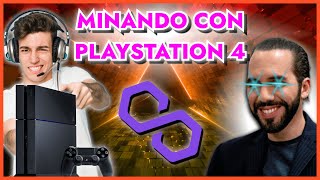 MINANDO CRIPTOMONEDAS con PlayStation 4 - Minería con PS4 - Migración DeFi a Polygon