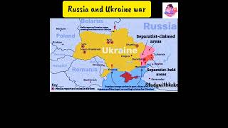 Russia and Ukraine war@studywith_koko #upsc #gk #ias #ips #cse#russia#ukraine#nato#cgl#map