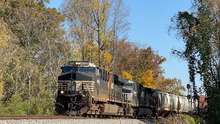 NS ES44AC 8024 Leads Manifest 174 on 10/25/24