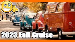 Unforgettable Moments ⇓Classic VW Bugs 2023⇓ Fall Foliage Cruise Through Stunning NY Autumn Drive⇓